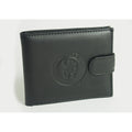 Black - Front - Chelsea FC Crest Leather Wallet