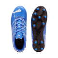 Blue-White - Back - Puma Childrens-Kids Attacanto Football Boots