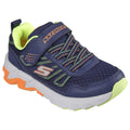 Navy - Front - Skechers Childrens-Kids Elite Sport Meteor Light Shoes