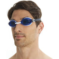 Blue-White - Back - Speedo Unisex Adult Jet Swimming Goggles