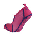 Pink - Back - SwimTech Childrens-Kids Pool Socks