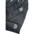 Black - Back - Precision Childrens-Kids Essential Goalkeeper Gloves