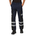 Navy - Side - Regatta Mens Ballistic Trousers