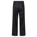 Black - Back - Regatta Childrens-Kids Stormbreak Waterproof Over Trousers