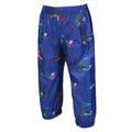 New Royal - Side - Regatta Childrens-Kids Peppa Pig Waterproof Trousers