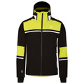 Neon Spring-Black - Front - Dare 2B Mens Amplitude Ski Jacket