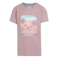 Heather - Front - Regatta Childrens-Kids Bosley VII Palm Tree T-Shirt