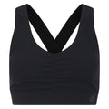 Black - Front - Dare 2B Womens-Ladies Revived Sports Bra