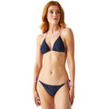 Navy-Radiant Orchid - Lifestyle - Regatta Womens-Ladies Andrellia Bikini Top