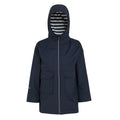 Navy - Front - Regatta Childrens-Kids Beylina Waterproof Jacket