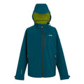 Moroccan Blue-Citron Lime - Front - Regatta Mens Arana Waterproof Soft Shell Jacket