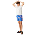 Oxford Blue - Lifestyle - Regatta Boys Skander III Hawaiian Swim Shorts