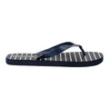 Navy - Lifestyle - Regatta Womens-Ladies Bali Stripe Flip Flops