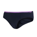 Navy-Radiant Orchid - Side - Regatta Womens-Ladies Aceana Plain Bikini Bottoms