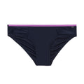 Navy-Radiant Orchid - Front - Regatta Womens-Ladies Aceana Plain Bikini Bottoms