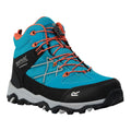 Tahitian Teal-Satsuma - Front - Regatta Childrens-Kids Samaris III Walking Boots