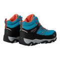 Tahitian Teal-Satsuma - Back - Regatta Childrens-Kids Samaris III Walking Boots