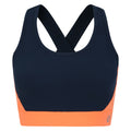 Moonlight Denim-Orange - Front - Dare 2B Womens-Ladies Swift II Sports Bra