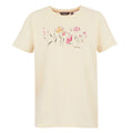 Light Vanilla - Front - Regatta Womens-Ladies Filandra IX Flowers T-Shirt