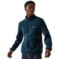 Moonlight Denim - Side - Regatta Mens Lakara Fluffy Fleece Jacket