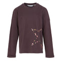 Deep Plum - Front - Regatta Childrens-Kids Wenbie III Star Long-Sleeved T-Shirt