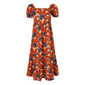 Orange - Front - Regatta Womens-Ladies Orla Kiely Tropical Summer Dress