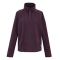 Deep Plum - Front - Regatta Womens-Ladies Juliette Half Zip Fleece Top