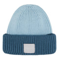 Clear Sky-Coronet Blue - Front - Regatta Unisex Adult Connora Fisherman Christian Lacroix Knitted Beanie