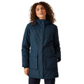 Navy - Side - Regatta Womens-Ladies Voltera Heated Waterproof Jacket