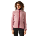 Mineral Red - Side - Regatta Womens-Ladies Elzie Full Zip Fleece Jacket