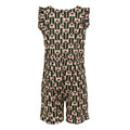 Black - Back - Regatta Womens-Ladies Orla Kiely Tall Flowers Playsuit