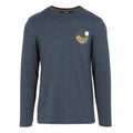 Navy Marl - Front - Regatta Mens Maylow Scenery Marl Long-Sleeved T-Shirt