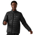 Black - Side - Regatta Mens Marizion Padded Jacket