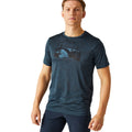 Moonlight Denim - Lifestyle - Regatta Mens Fingal VIII Scenery Marl T-Shirt