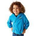 Hydro Blue - Side - Regatta Childrens-Kids Spike The Monster Fleece Jacket