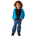 Hydro Blue - Lifestyle - Regatta Childrens-Kids Spike The Monster Fleece Jacket