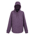 Deep Plum Marl - Front - Regatta Womens-Ladies Mayse Hoodie