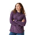 Deep Plum Marl - Side - Regatta Womens-Ladies Mayse Hoodie