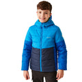 Hydro Blue-Navy - Side - Regatta Childrens-Kids Lofthouse VIII Insulated Jacket