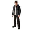 Black-Seal Grey - Side - Regatta Childrens-Kids Lofthouse VIII Insulated Jacket