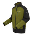 Nephrite Green-Black - Side - Regatta Mens Moutdale Soft Shell Jacket