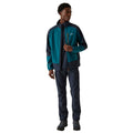 Moroccan Blue-Navy - Side - Regatta Mens Moutdale Soft Shell Jacket