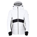 White-Black - Front - Dare 2B Womens-Ladies Glacial Ski Jacket