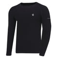 Black - Side - Dare 2B Mens In The Zone III Long-Sleeved Base Layer Top