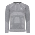 Charcoal Grey Marl - Front - Dare 2B Mens In The Zone III Long-Sleeved Base Layer Top