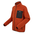 Red Ochre - Side - Regatta Mens Frankie Full Zip Fleece Jacket