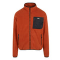 Red Ochre - Front - Regatta Mens Frankie Full Zip Fleece Jacket