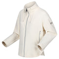 Light Vanilla - Side - Regatta Womens-Ladies Ashlynn Knitted Fleece Jacket