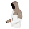 Blanc De Blanc-Warm Taupe - Side - Regatta Womens-Ladies Hillpack II Hooded Jacket