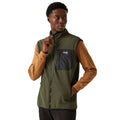 Dark Khaki - Side - Regatta Mens Frankie Fleece Gilet